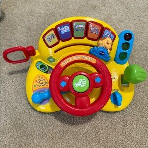 Turn and Learn Driver Toy - Red, Yellow, Green
